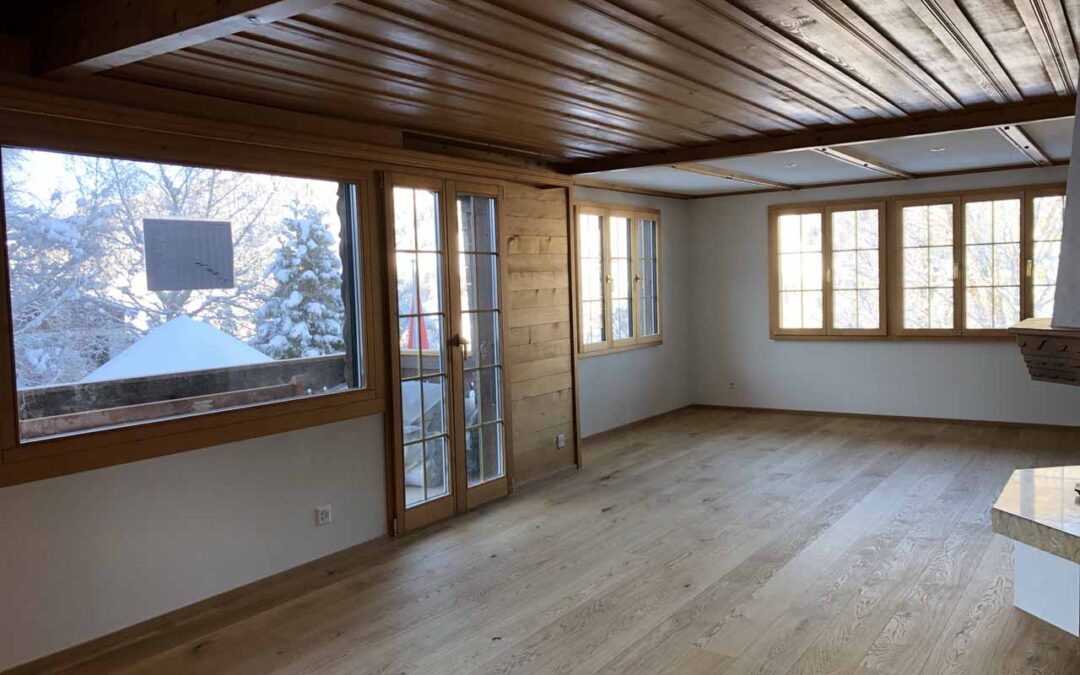Heizungsersatz und Wohnungsanpassungen Zweisimmen